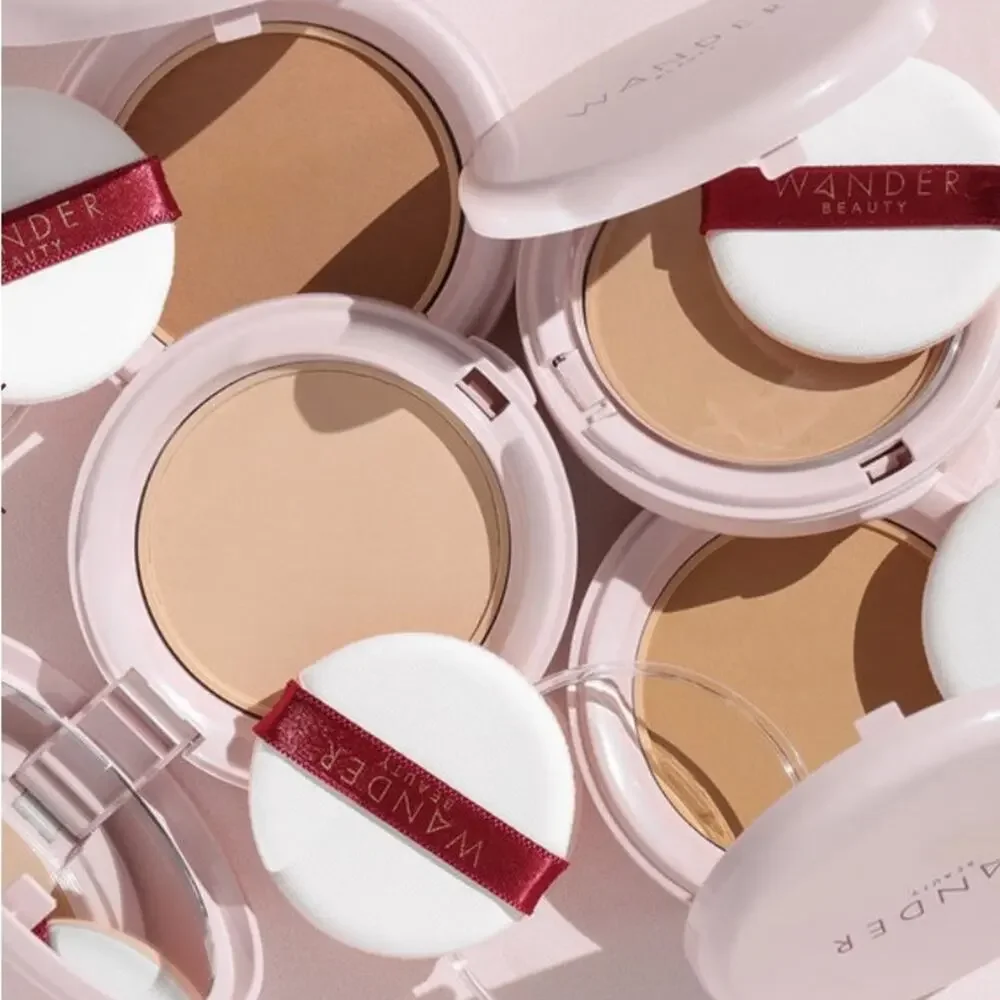 Wander Beauty Compact Powder Golden Rich